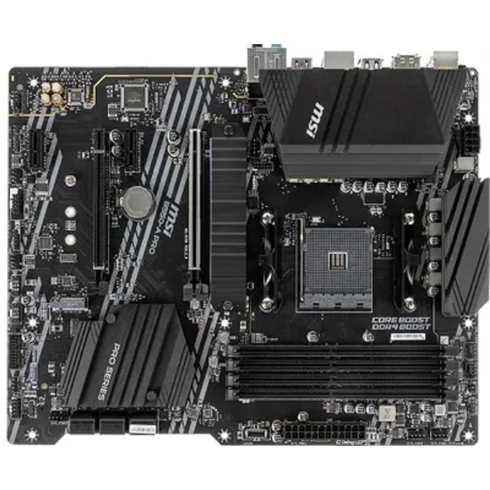 MSI B550-A PRO {Soc-AM4 AMD B550 4xDDR4 ATX AC`97 8ch(7.1) GbLAN RAID+HDMI+DP}