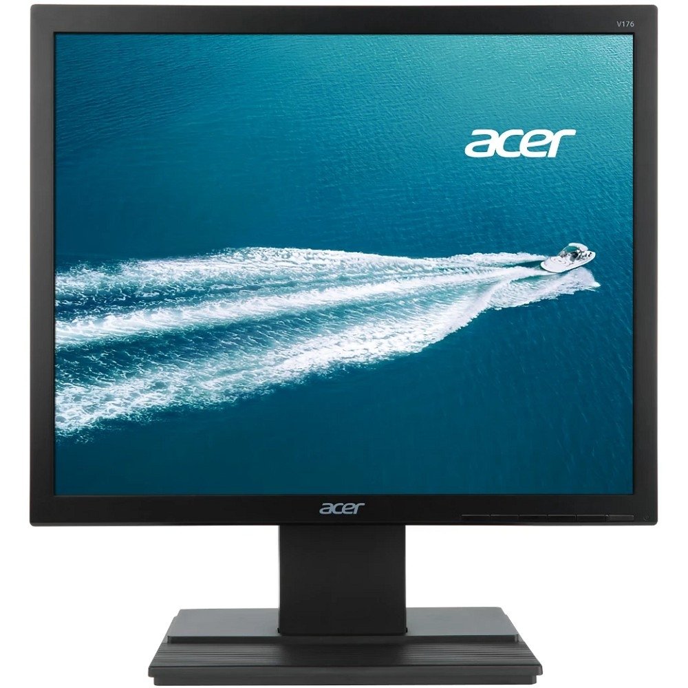 Монитор 17" Acer V176Lbmi TN 1280x1024, 75 Гц, 5 мс, 5:4, 250 кд/м², VGA, HDMI, динамики (2x1 Вт), VESA 100x100, черный