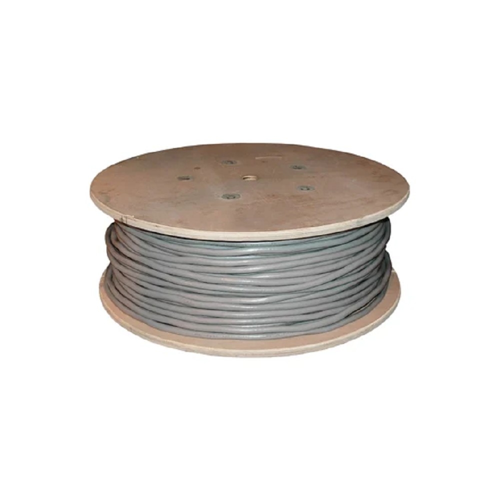 витая пара F/UTP, CAT 5е, PVC, 10PR, 24AWG, INDOOR, SOLID, серый, 305м, РФ REXANT | 01-1202-R | REXANT