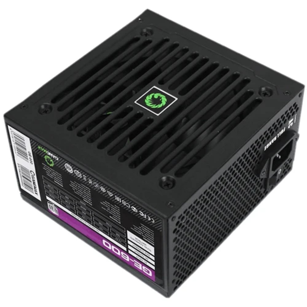 Блок питания GameMax <GE-600> GE ECO GAMER  600W ATX (24+2x4+2x6/8пин)