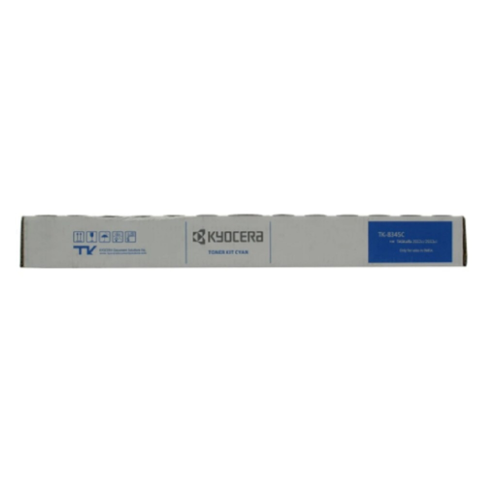 Картридж лазерный Kyocera TK-8345C для Kyocera TASKalfa 2552ci, голубой, 12000 стр.