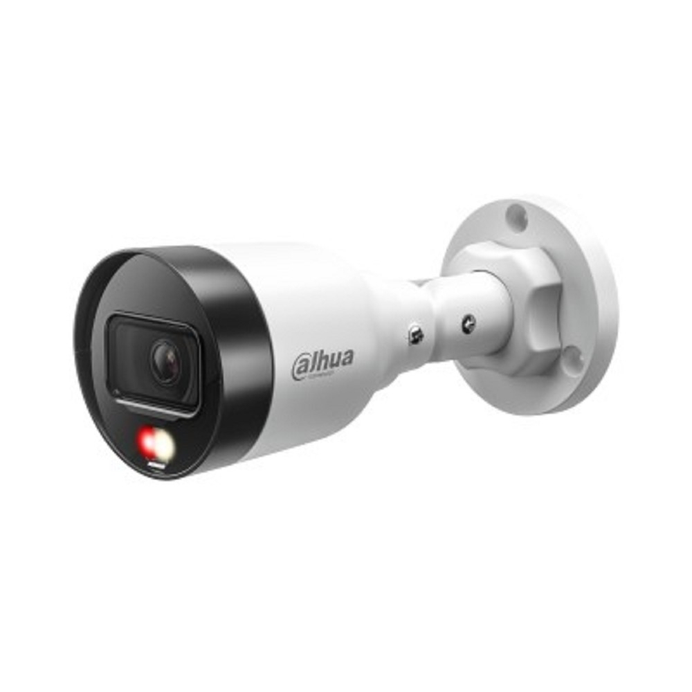 Уличная цилиндрическая IP-видеокамера DAHUA DH-IPC-HFW1239S1P-LED-0280B-S6 Full-color 2Мп, 1/2.8” CMOS, объектив 2.8мм, LED-подсветка до 30м, IP67, корпус: металл, пластик