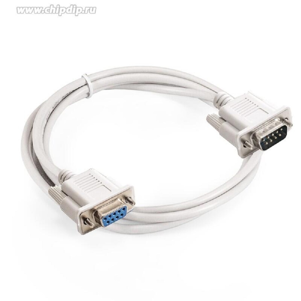 Exegate EX294799RUS Удлинитель COM порта ExeGate EX-CC-133-1.8 (DB9M/DB9F, 1,8м)