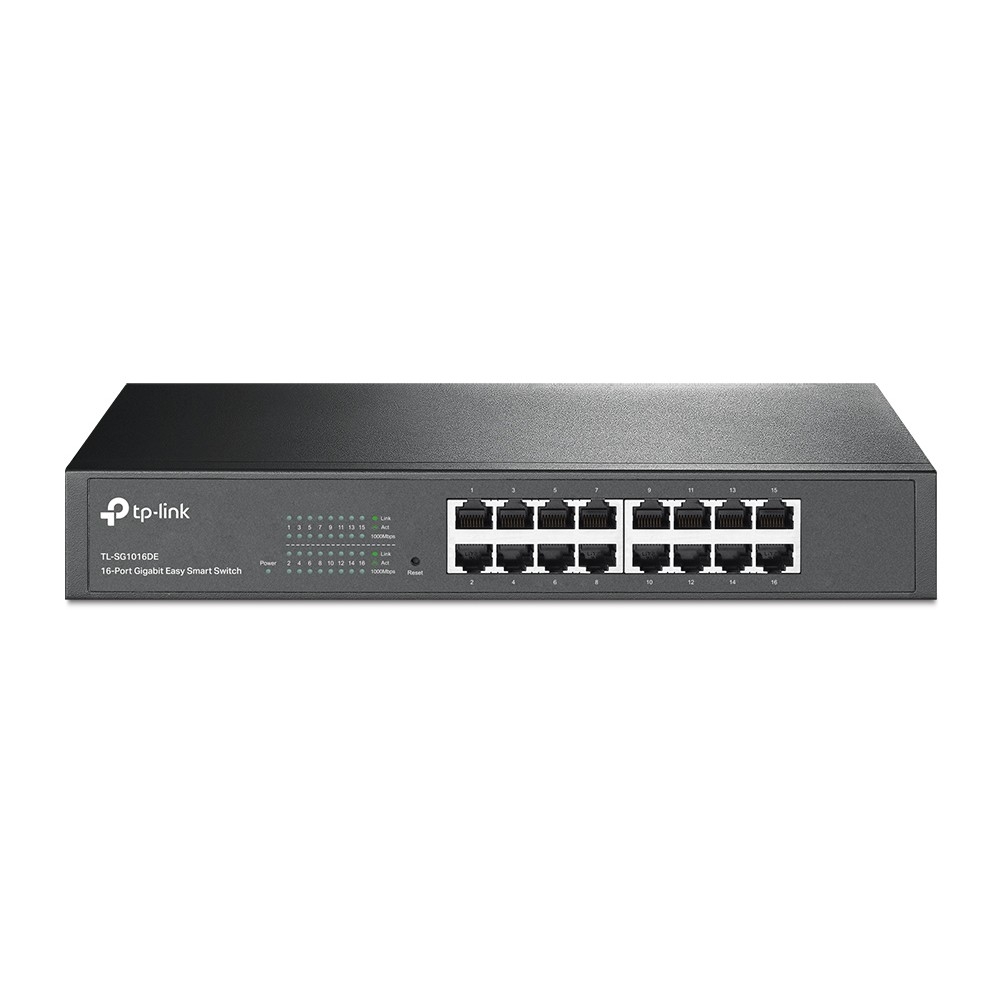 TP-Link TL-SG1016DE Коммутатор Easy Smart с 16 гигабитными портами