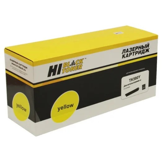 98960700111 - Тонер-картридж Hi-Black (HB-TK-580Y) для Kyocera FS-C5150DN/ECOSYS P6021, Y, 2,8K  от 20 т.р.
