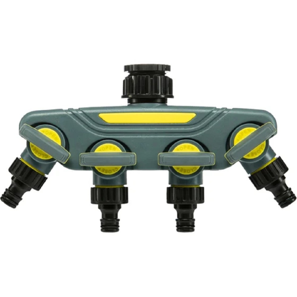 Rexant (62-0225-F) Разветвитель для шланга на 4 канала 1/2"-3/4" 