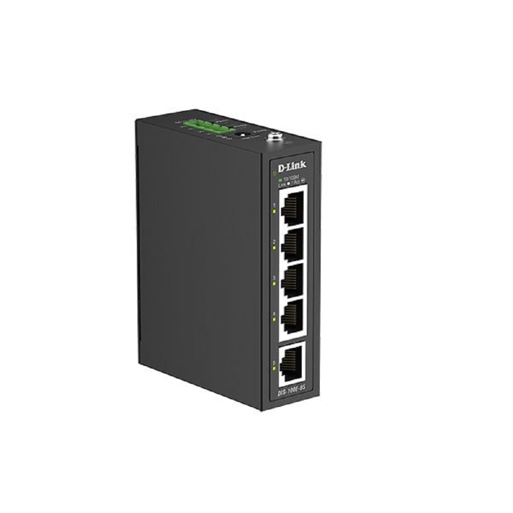 D-Link DIS-100E-05/A1A Промышленный коммутатор с 5 портами 10/100Base-TX