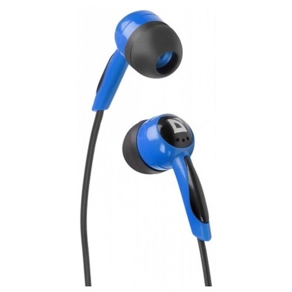 Defender Наушники стерео Basic-604 Blue Для MP3, кабель 1,1 м