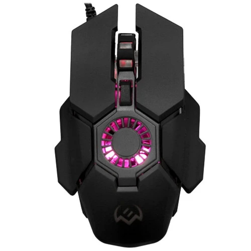 SVEN Мышь проводная игровая RX-G880 (6+1кл. 400-7000 DPI, ПО, вентилятор, подсветка, игров. упак)