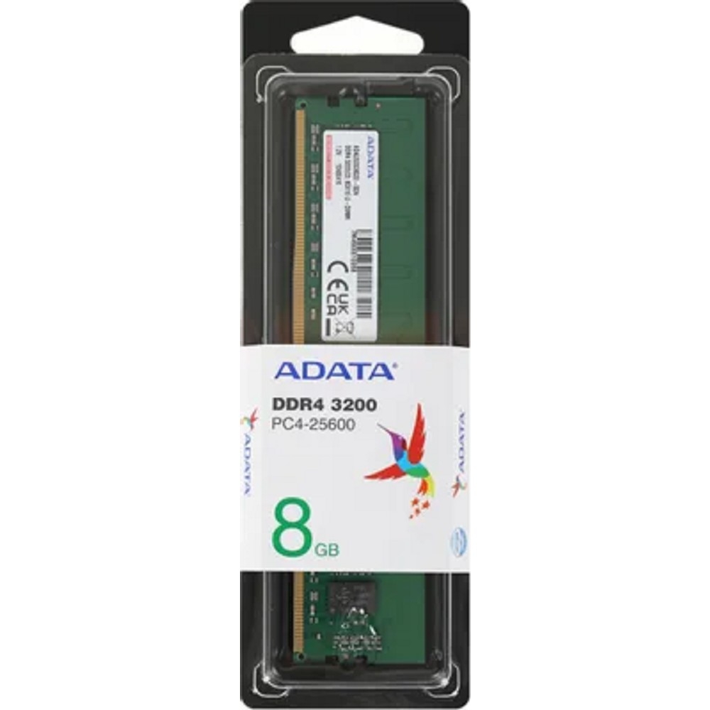 A-data DDR4 DIMM 8GB AD4U32008G22-SGN PC4-25600, 3200MHz