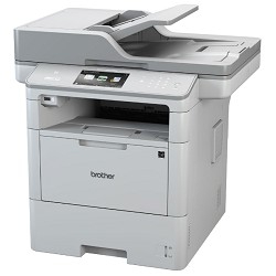 МФУ лазерное Brother MFC-L6800DW, лазерный принтер/сканер/копир/факс A4, 46 стр/мин, 1200x1200 dpi, 512 Мб, дуплекс, ADF80, подача: 570 лист., вывод: 150 лист., Post Script, Ethernet, USB, Wi-Fi, цв. ЖК-дисплей (старт.к-ж 8000 стр) (замена MFC-8950DW)