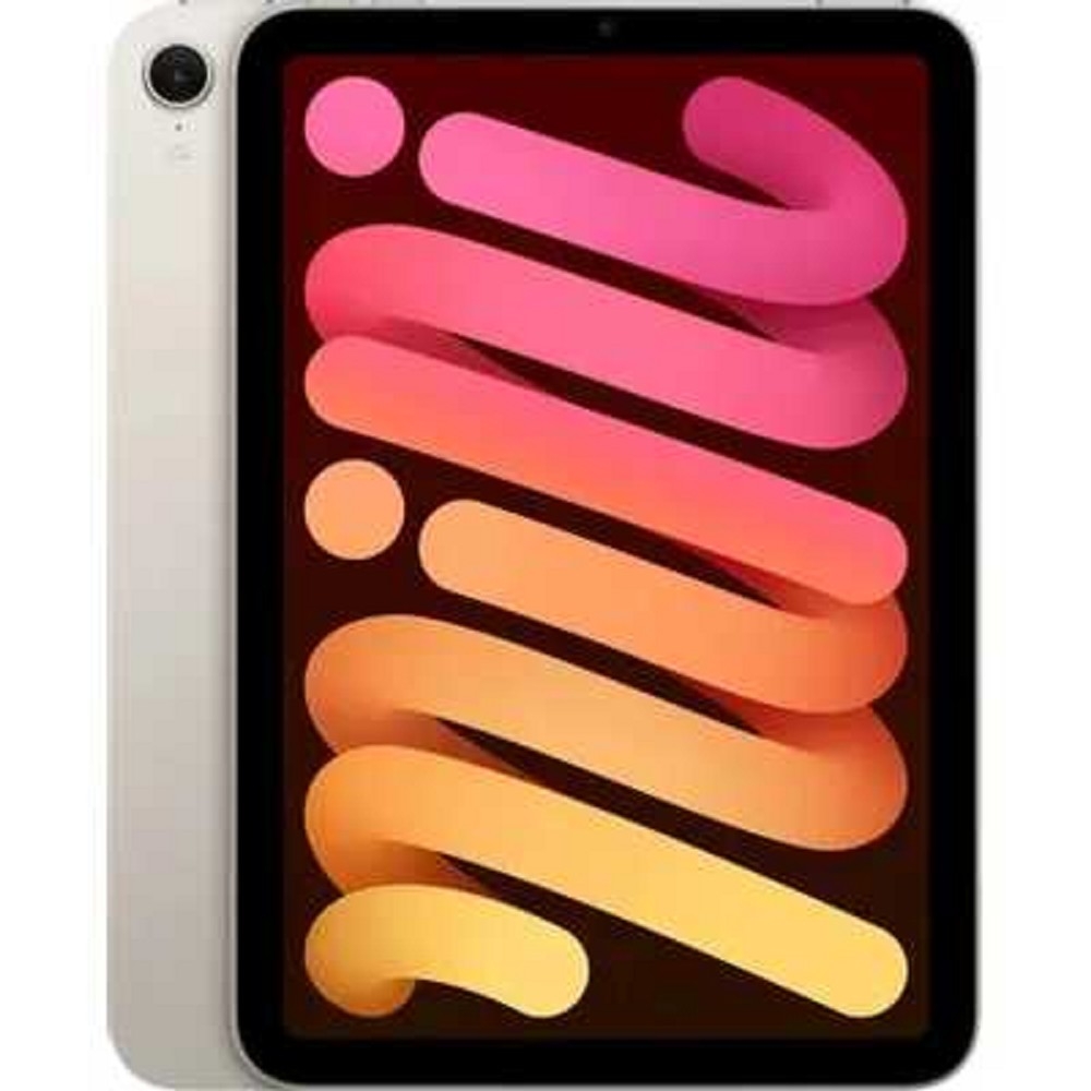 Apple iPad Mini 7, 8.3, 2024, 128 ГБ, Wi-Fi, Starlight (Сияющая звезда)