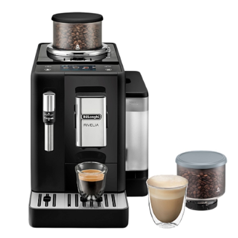Кофемашина Delonghi Rivelia EXAM440.35.BG, 1450 Вт, 15 бар, бежевый
