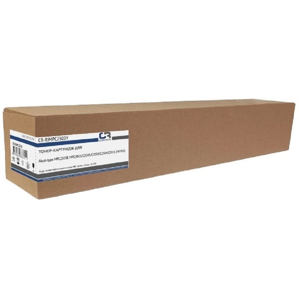 Картридж лазерный CopyRite CR-RIMPC2503Y 841926 желтый (9500стр.) для Ricoh MPC2003/C2503/С2004/С2504/С2011
