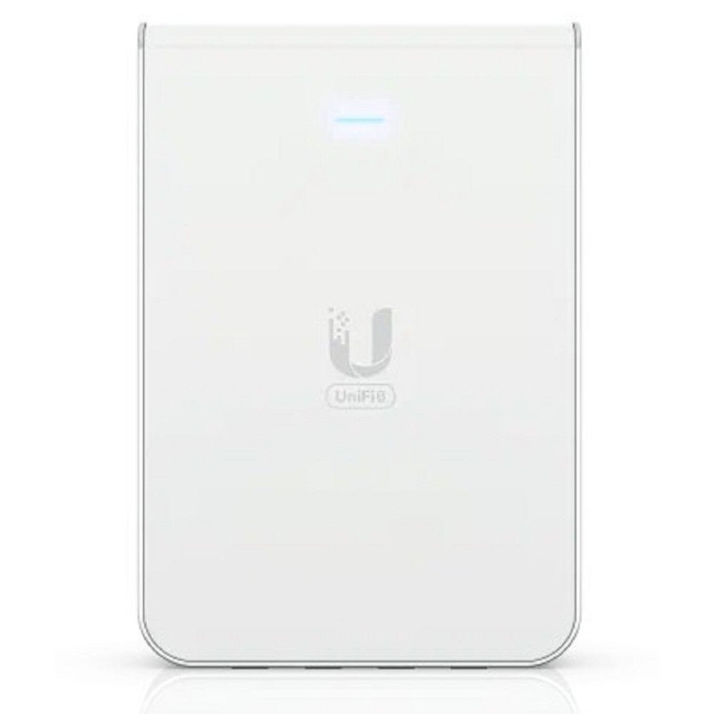 UBIQUITI U6-IW Точка доступа UniFi 6 AP In-Wall  {2,4+5 ГГц, Wi-Fi 6, 4х4 MU-MIMO, 5х 1G RJ45}