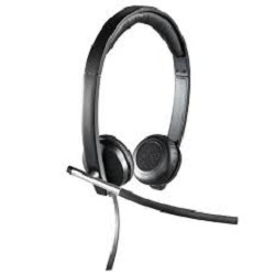 Logitech Гарнитура H650E Stereo, для компьютера, рег. громкости, выкл. микрофона, шумоподавление, USB, 1.1 м, чёрный.