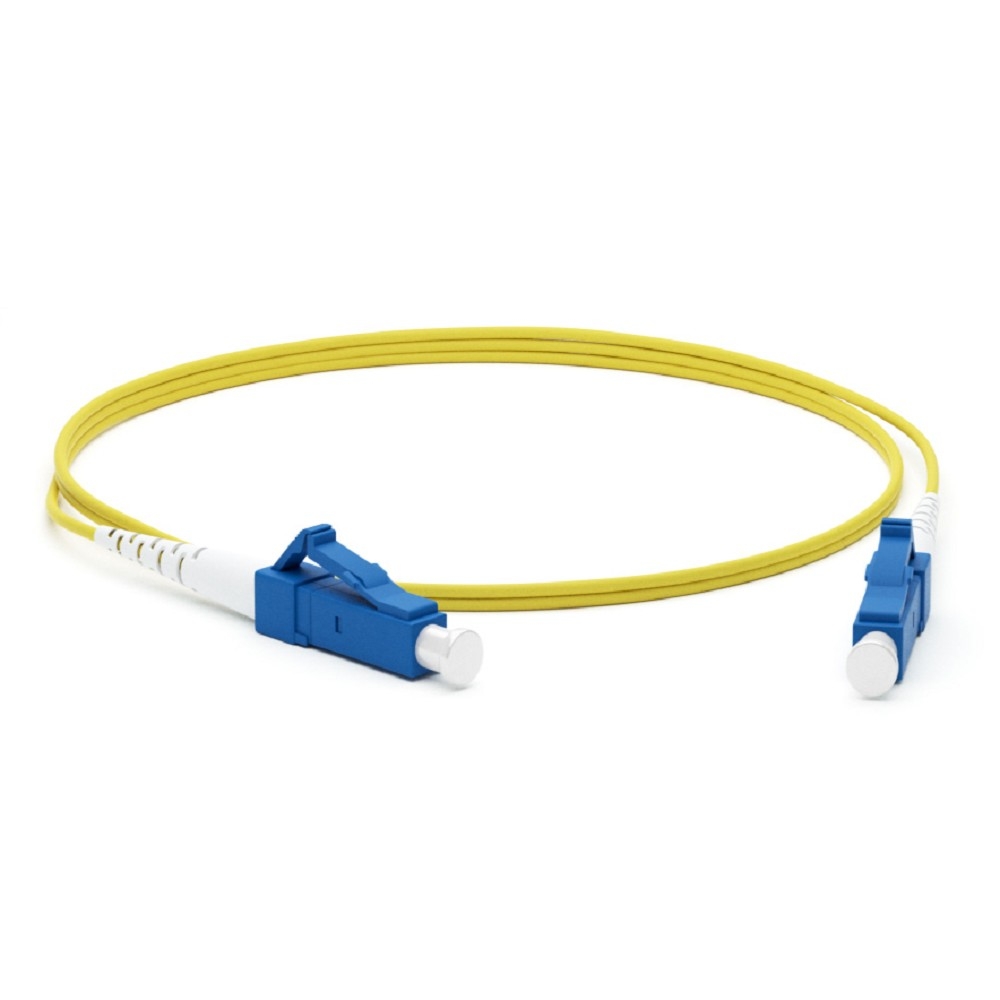 Hyperline FC-S2-9-LC/­UR-LC/­UR-H-2M-LSZH-YL Патч-корд волоконно-оптический (шнур) SM 9/­125 (OS2), LC/­UPC-LC/­UPC, simplex, LSZH, 2 м