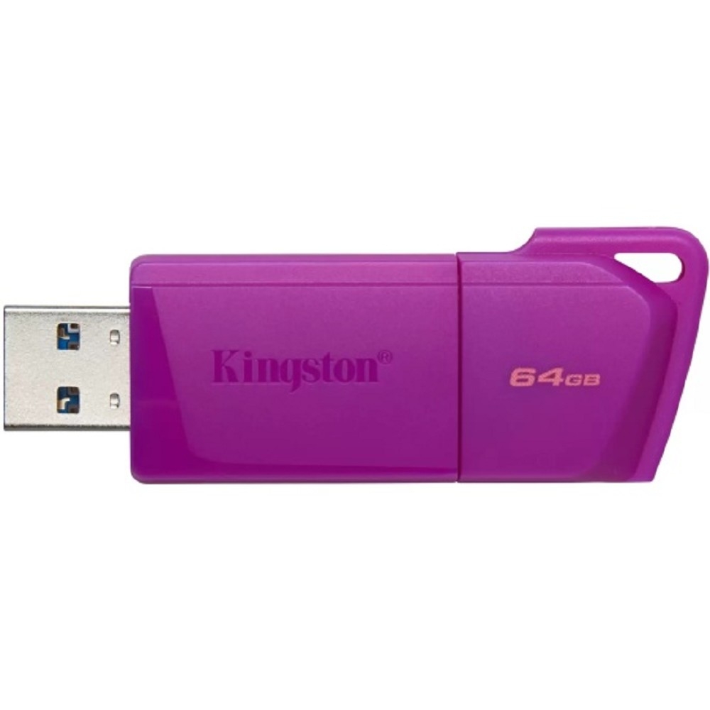 Флеш накопитель 64Gb USB 3.2 Gen 1 Kingston DataTraveler Exodia M KC-U2L64-7LP, фиолетовый (KC-U2L64-7LP)