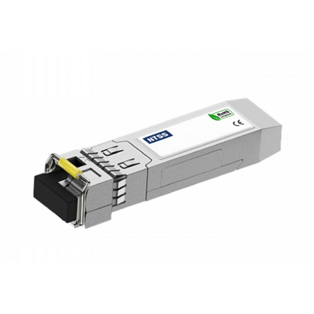NTSS Модуль NTSS SFP, 1,25Гбит/с, разъём LC, рабочая длина волны 1550/1310нм, SM, WDM, дальность до 20км, ОБ 14дБ, DDM (INDUSTRIAL -45 +85C) NTSS-SFP-1.25G-53-20LDI