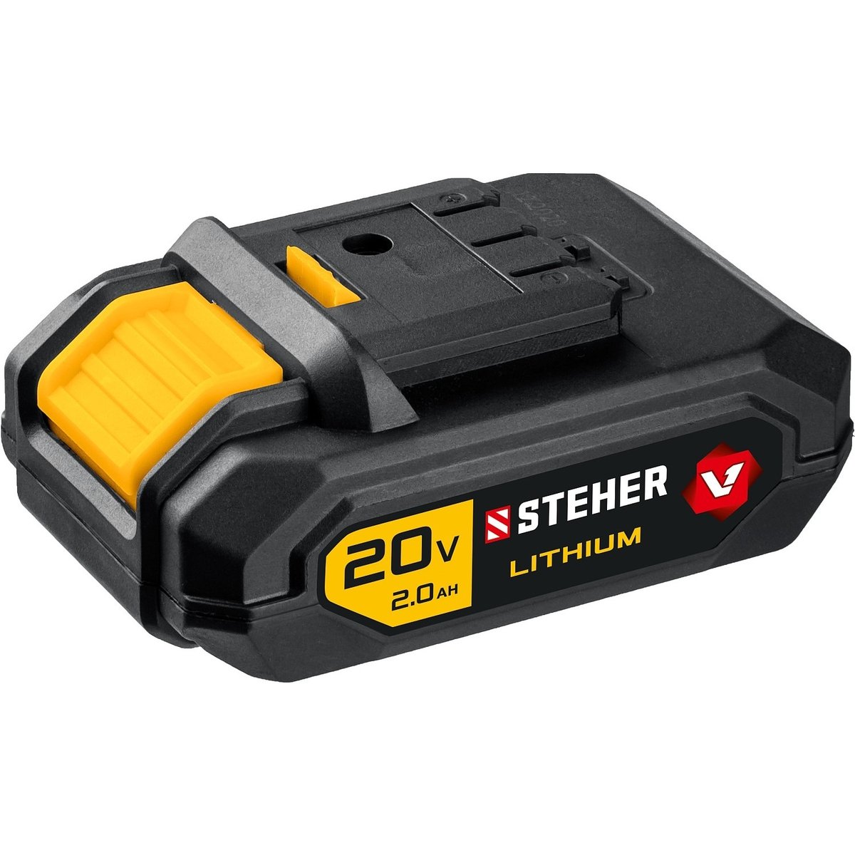 Аккумуляторная батарея STEHER 20В, Li-Ion, 2 Ач, тип V1. V1-20-2