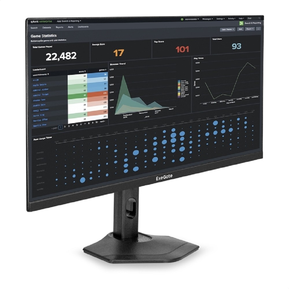 Монитор ExeGate 27" EH2700TA SuperView {IPS 1920x1080 100hz 3-5ms 16:9 250cd 1300:1 178/178 D-Sub HDMI DisplayPort Speakers HAS Pivot VESA} [EX299036RUS]