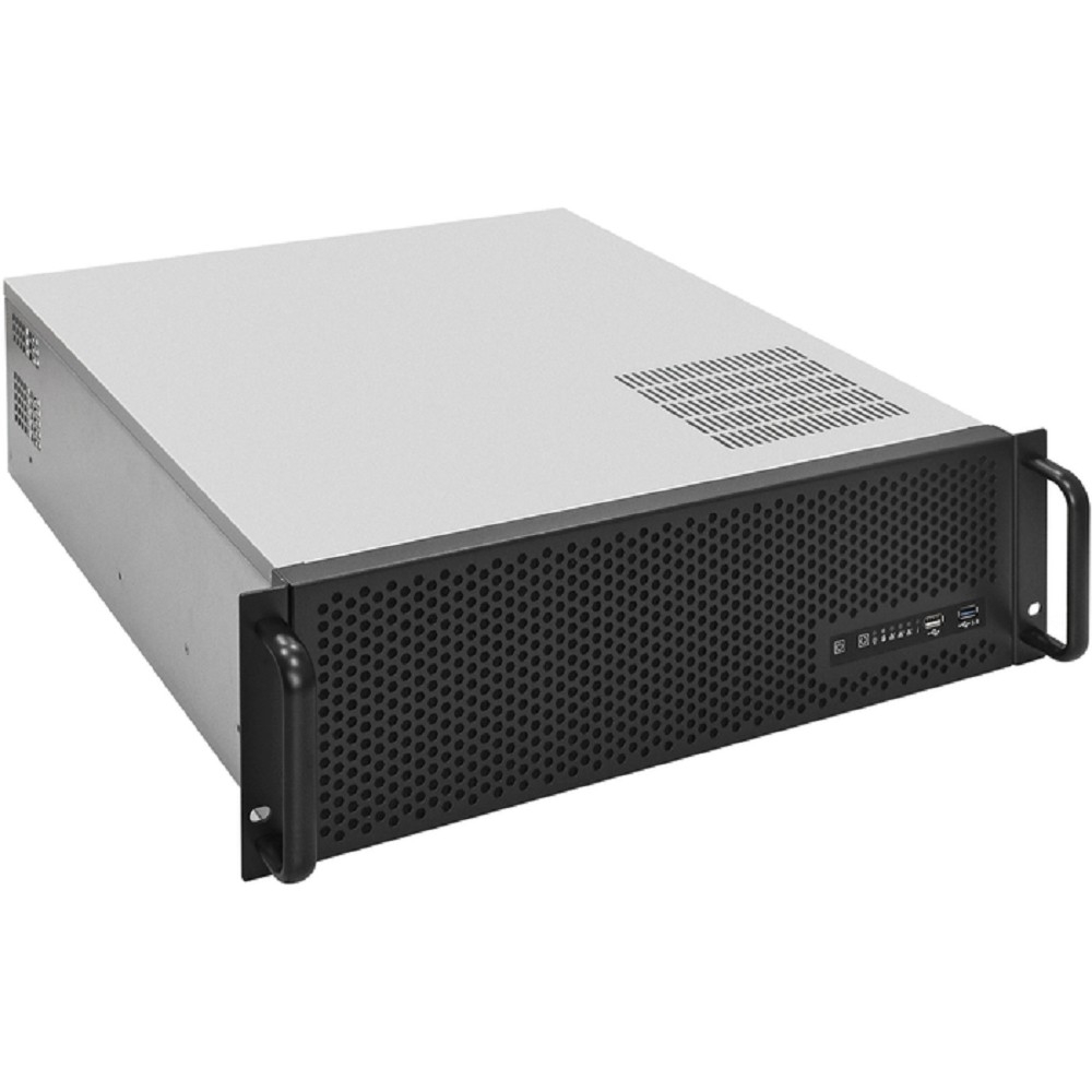 Exegate EX300031RUS Серверный корпус ExeGate Pro 3U450-09 <RM 19", высота 3U, глубина 450, БП 1200PAS, USB+USB3.0>