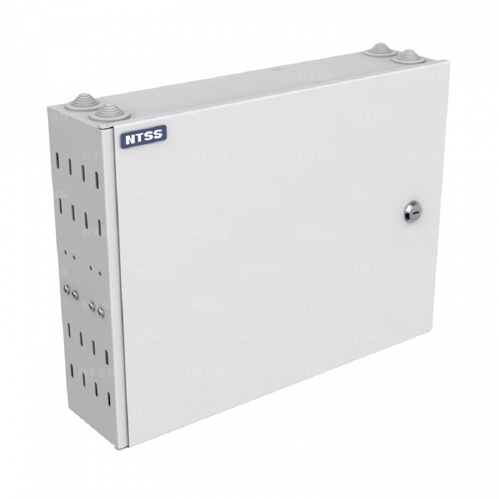 NTSS  Кросс NTSS оптический настенный частично укомплектованный 48 портов 2LC (планка 2LC 24 порта - 2шт, сплайс-кассета-3шт) серый RAL 7035 NTSS-WFOB-48-2LC-S0040