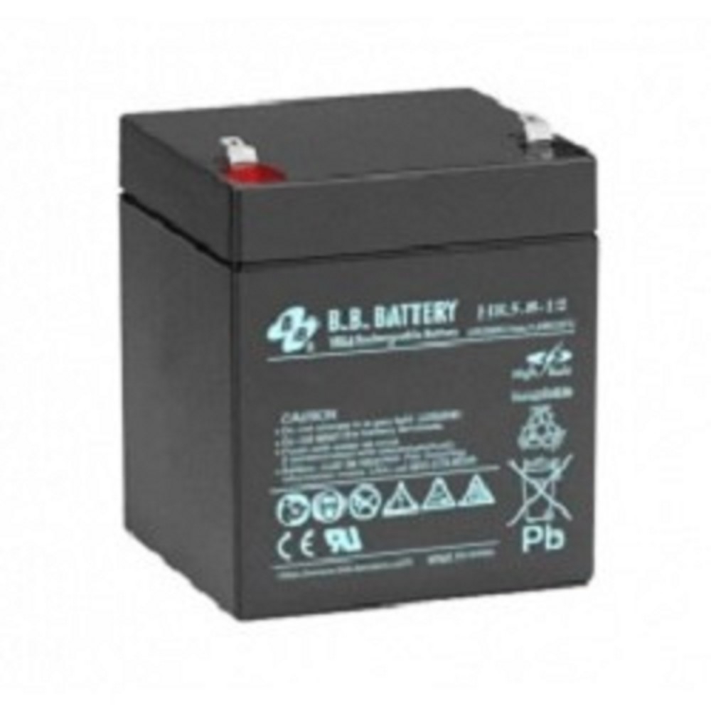 АКБ B.B. Battery HR 5.8-12 (12В 5.8Ач) 139Вт/блок, ДхШхВ 90х70х102 мм, масса 1.88 кг, клеммы F2
