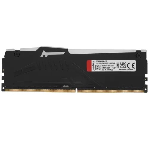 Kingston DDR5 DIMM 32GB 5600MT/s CL40 FURY Beast RGB KF556C40BBA-32
