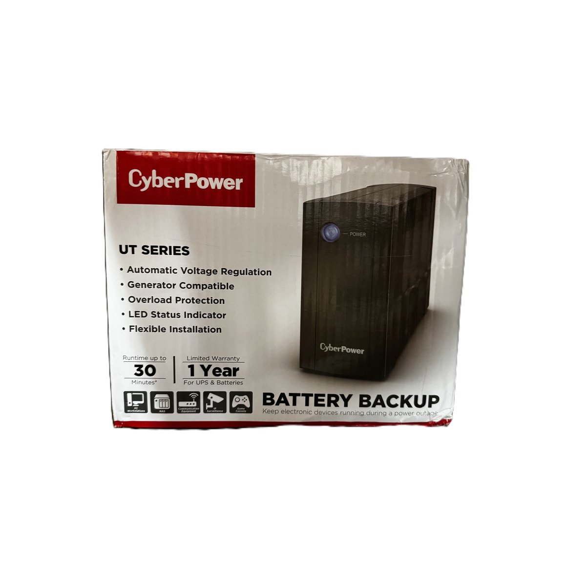 Повреждение упаковки CyberPower UTC850E ИБП