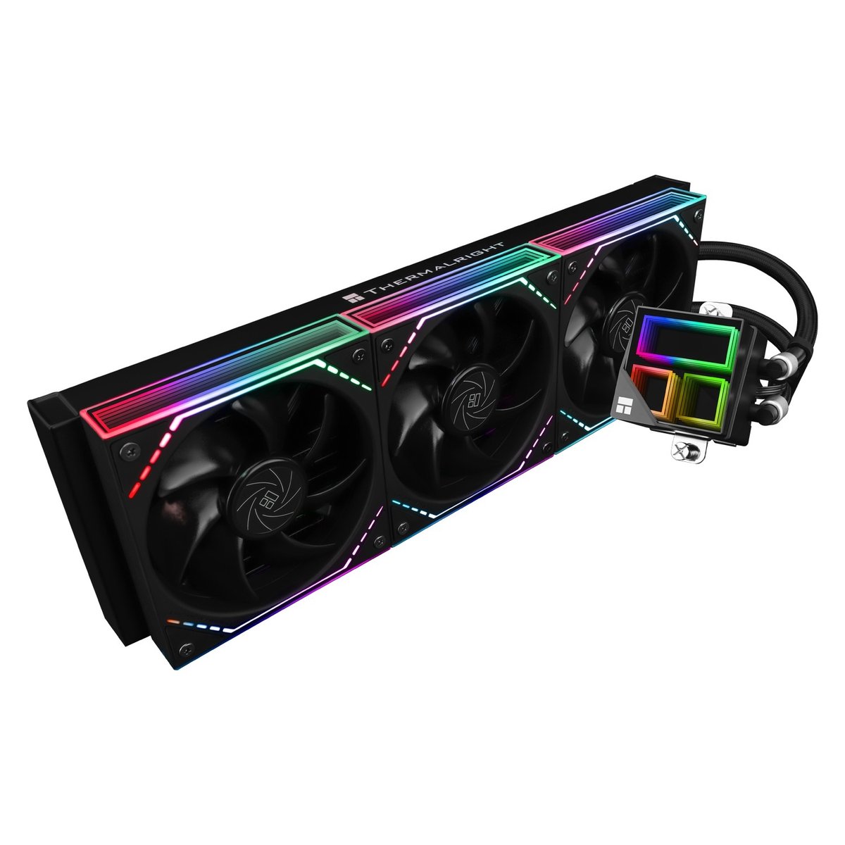 Thermalright Система водяного охлаждения Frozen Infinity 360 Black / 3x120mm ARGB PWM Fans / TRFI360AB