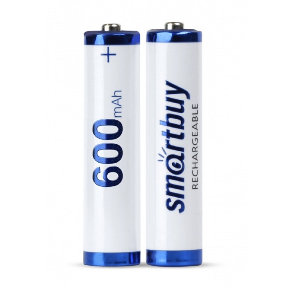 Smartbuy (SBBR-3A02BL600) Аккумулятор NiMh Smartbuy AAA/2BL 600 mAh (24/240)(2шт. в уп-ке)
