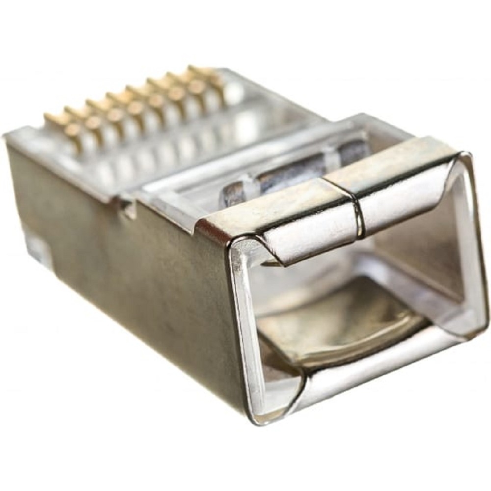 Cablexpert коннектор кат 5, экранированный RJ45 FTP8P8C, 100 шт. в уп. (PLUG5SP)