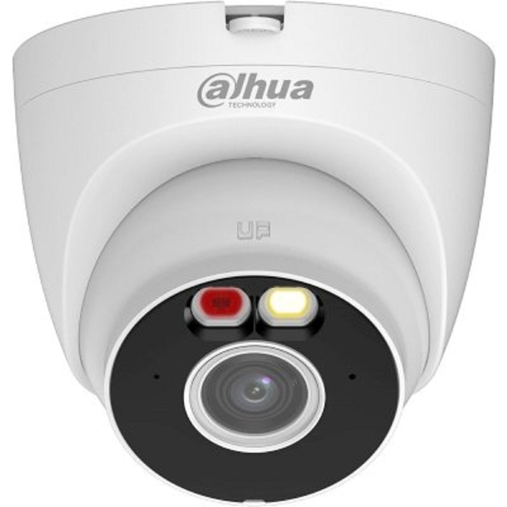 DAHUA DH-T3A-IL (DH-IPC-T3AP-IL-0280B) Уличная турельная IP-видеокамера с Wi-Fi 3Мп; 1/2.8” CMOS; 2.8мм; обнаружение людей, транспорт,Smart Dual Light; ИК 30м, LED 30м; микрофон; IP67;металл,пластик;