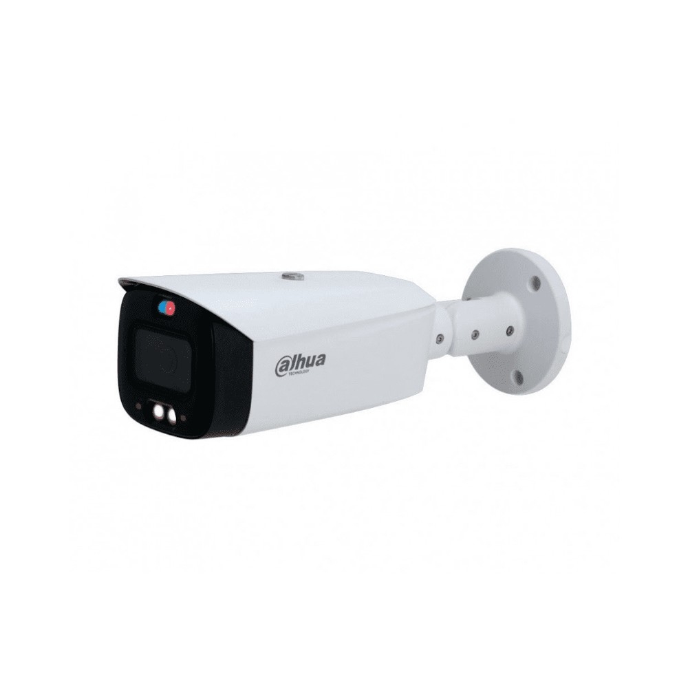 DAHUA DH-IPC-HFW3849T1P-AS-PV-0280B-S4 Уличная цилиндрическая IP-видеокамера TiOC с ИИ и активным сдерживанием 8Мп, 1/2.8” CMOS, объектив 2.8мм, видеоаналитика, ИК 30м, LED 30м, IP67