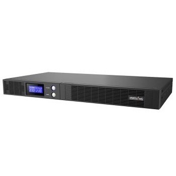Импульс ИБП СЛИМ 500 {~230В, 500ВА/300Вт, LCD, RS-232, USB, SNMPSlot, EPO, 6В/7Ач*2, IEC-C13x4} {SL50101}