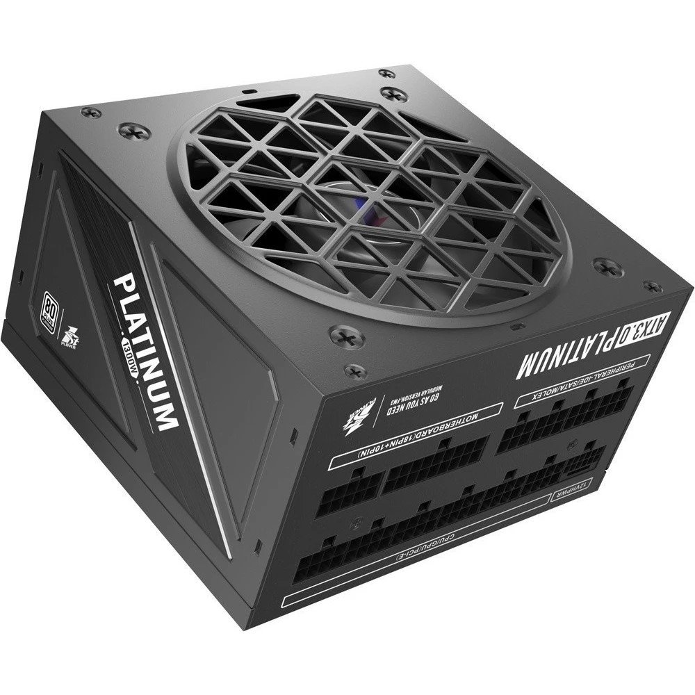 1STPLAYER NGDP PLATINUM 1300W Black / ATX3.1, APFC, 80 PLUS Platinum, LLC+DC-DC, full Japan solid-state caps, 120mm fan, full modular / HA-1300BA3-BK