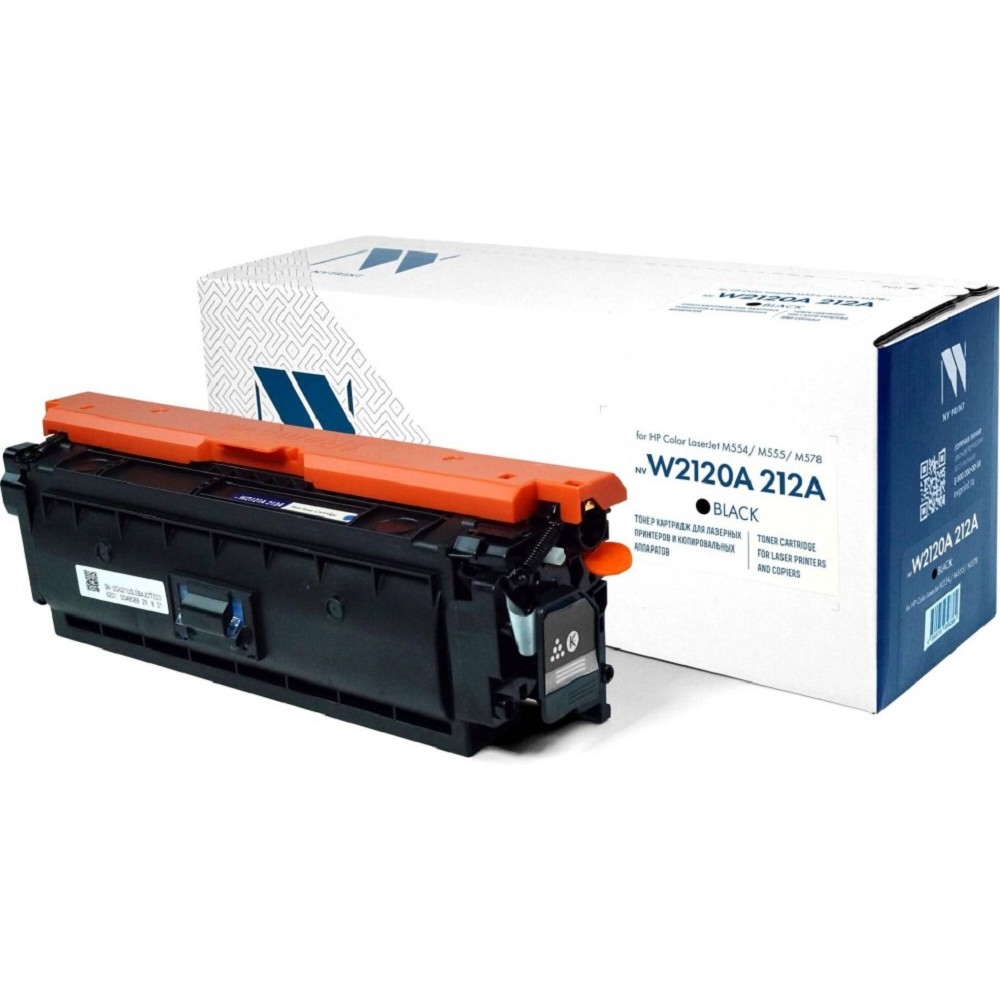 Картридж лазерный NVPrint совместимый NV-W2120A 212A Black для HP Color LaserJet M554/M555/M578 (5500k)