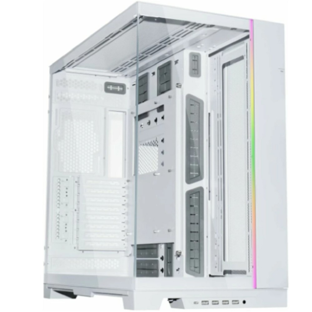 Компьютерный корпус LIAN LI O11 Dynamic EVO XL белый, Large Case: EATX(under 280мм)/ATX/MICRO-ATX/MINI-ITX, 4xUSB 3.0, 1xUSB Type-C, 1xAudio, Included Fans: none