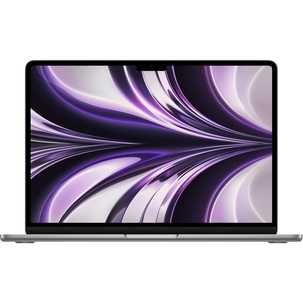 Apple MacBook Air 13-inch Mid 2022 [Z15T0002W/MLXX3] (КЛАВ.РУС.ГРАВ.) Space Gray 13.6" Liquid Retina {(2560x1600) M2 8C CPU 10C GPU/8GB/512GB SSD/рекоменд.переходник 11007065}