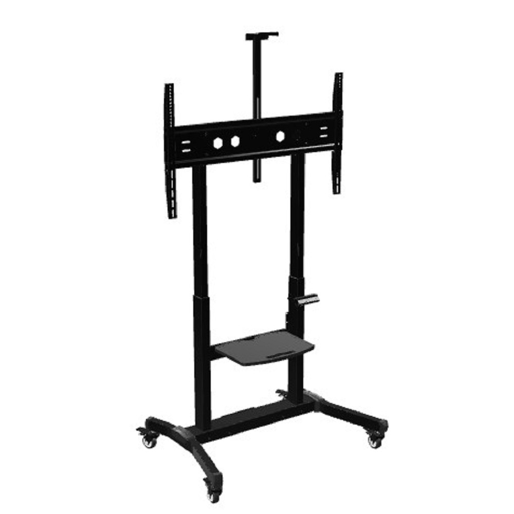 ONKRON TS1991 eLift черный, моторизированная стойка для телевизора с кронштейном 50"-100", мобильная