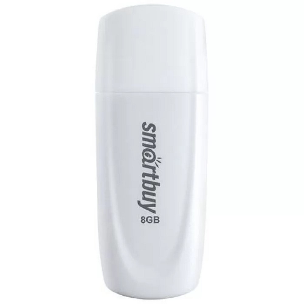 Smartbuy USB Drive 8GB Scout White (SB008GB2SCW) UFD 2.0