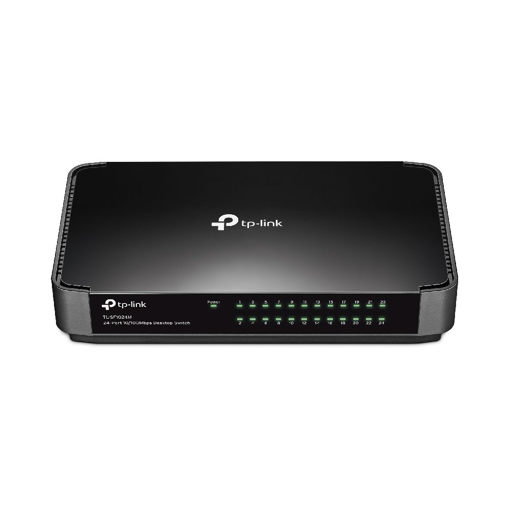 TP-Link TL-SF1024M Настольный коммутатор с 24 портами 10/100 Мбит/с