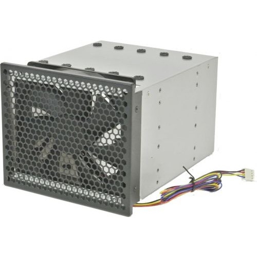 Procase 5T3-3T4-V3-FAN Переходник 3*5.25" в 4*3.5" с антивибрационным креплением, PWM 4pin, 2800 rpm [5T3-3T4-V3-FAN]