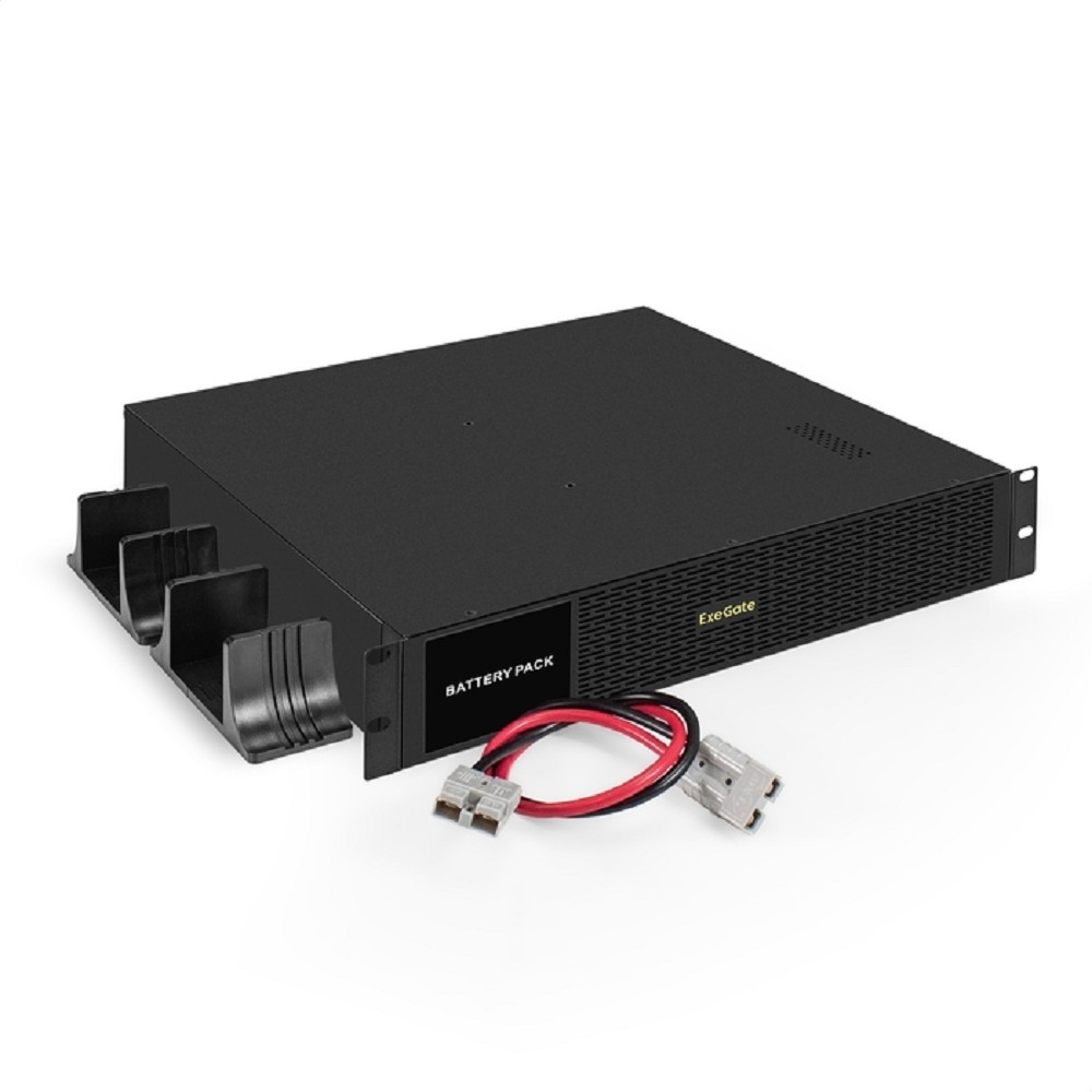 Exegate EX299046RUS Батарейный блок ExeGate PowerExpert BX-2U5000.48V.8S9Ah для UHB-5000 (батареи 12V 9Ah - 8шт, Rackmount 2U/Tower, металлический корпус, Black)