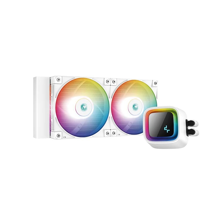 Deepcool <R-LS520-WHAMNT-G-1> GAMMAXX LS520 WH (4пин,115x/1200/1700/2011/2066/AM4/AM5,32.9дБ,500-2250об/мин)