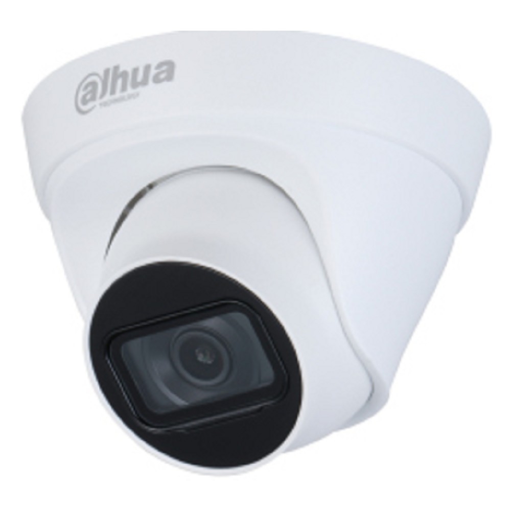 DAHUA DH-IPC-HDW1431T1P-0280B-S6 Уличная турельная IP-видеокамера 4Мп, 1/2.9” CMOS, объектив 2.8мм, обнаружение людей, ИК 30м, IP67, металл/пластик