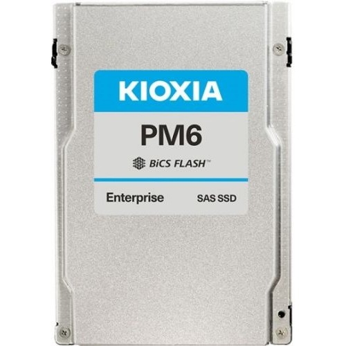 KIOXIA PM6-R  Enterprise SSD 1.9Tb 2,5" 15mm (SFF), SAS 24Gbit/s, KPM61RUG1T92