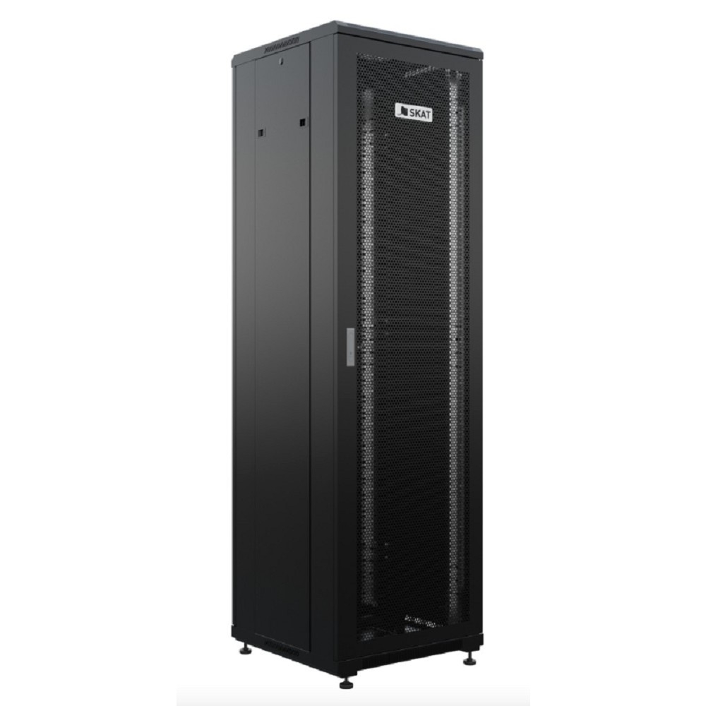 БАСТИОН SKAT TB-22R660PF-B Шкаф напольный универсальный серверный 22U 600х600мм, дверь перфорированная (4401) {1.5 года гарантия}