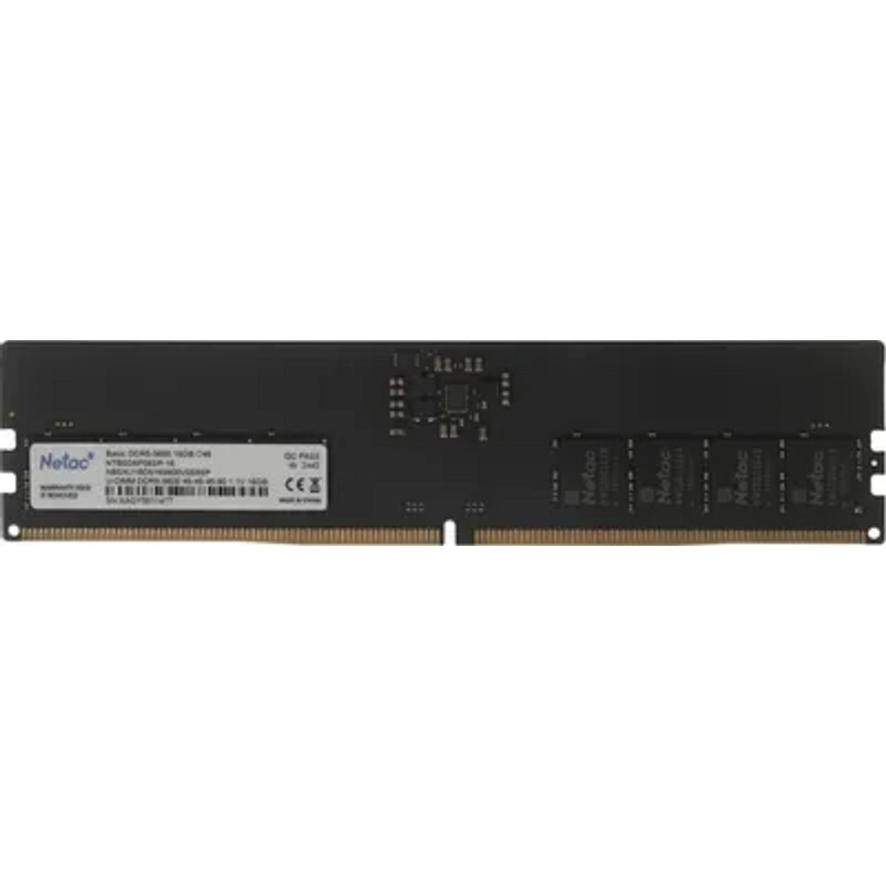 Netac DDR5 DIMM 16GB 5600MHz NTBSD5P56SP-16